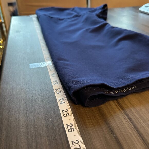 NWOT JAANUU Navy Blue Scrub Top Size Small - Picture 9 of 9